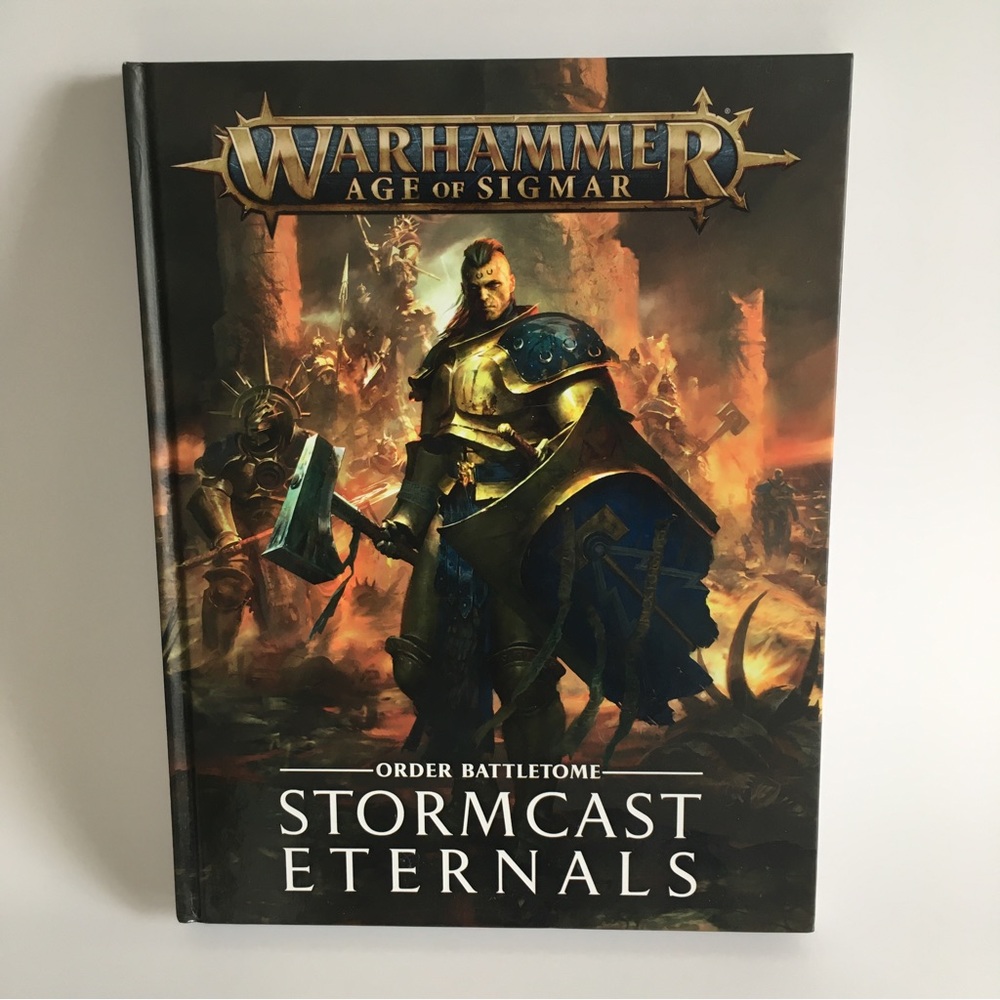 Warhammer Age Of Sigmar - Order Battletome - Stormcast Eternals Hardcover